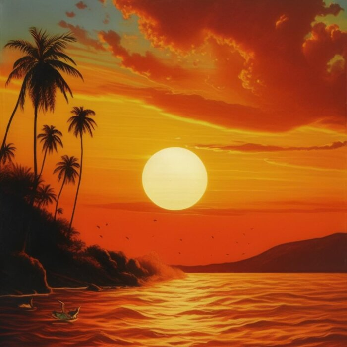 На Дальнем Востоке еще немного - и пальмы вырастут / изображение сгенерировано нейросетью