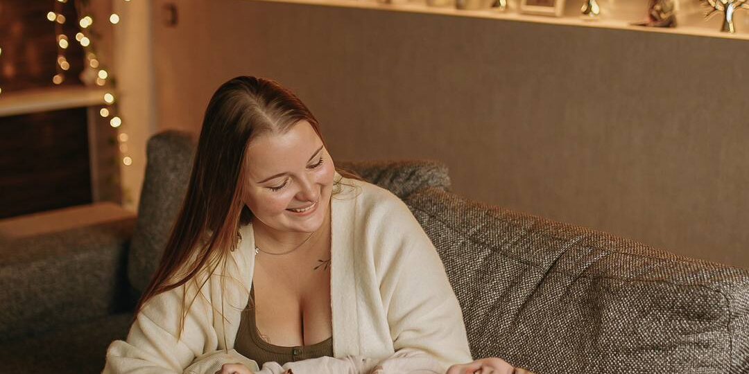 Молодая мама из instagram