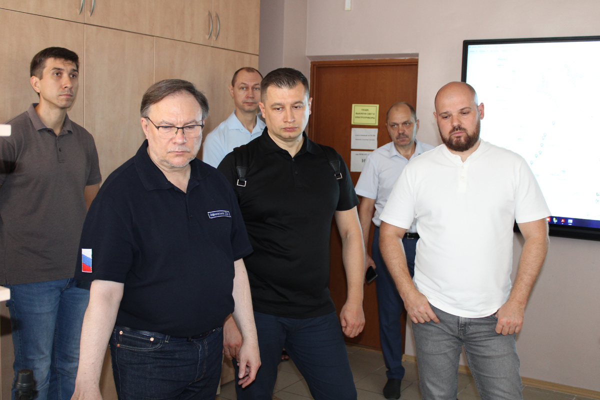 Дмитрий Афанасьев, Виталий Гришкин, Андрей Свистунов в ДонГУ