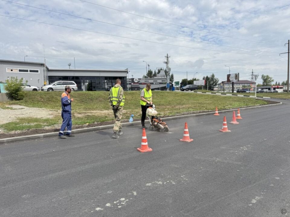    Ремонт дорог в Барнауле. Источник: barnaul.org