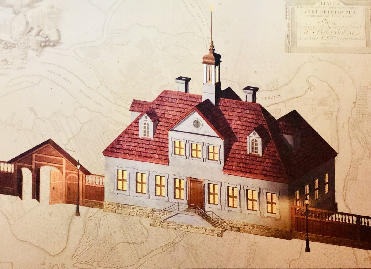 "Зимнего двора маленькие хоромы". 