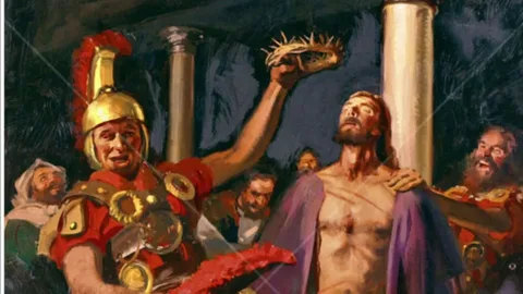 Христос перед распятием