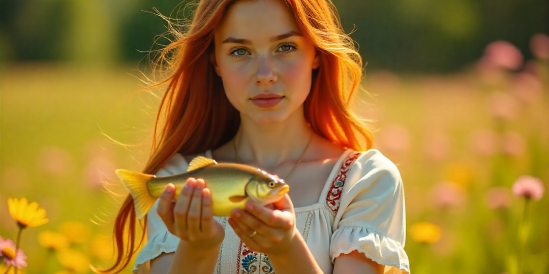 Рыбка золотая