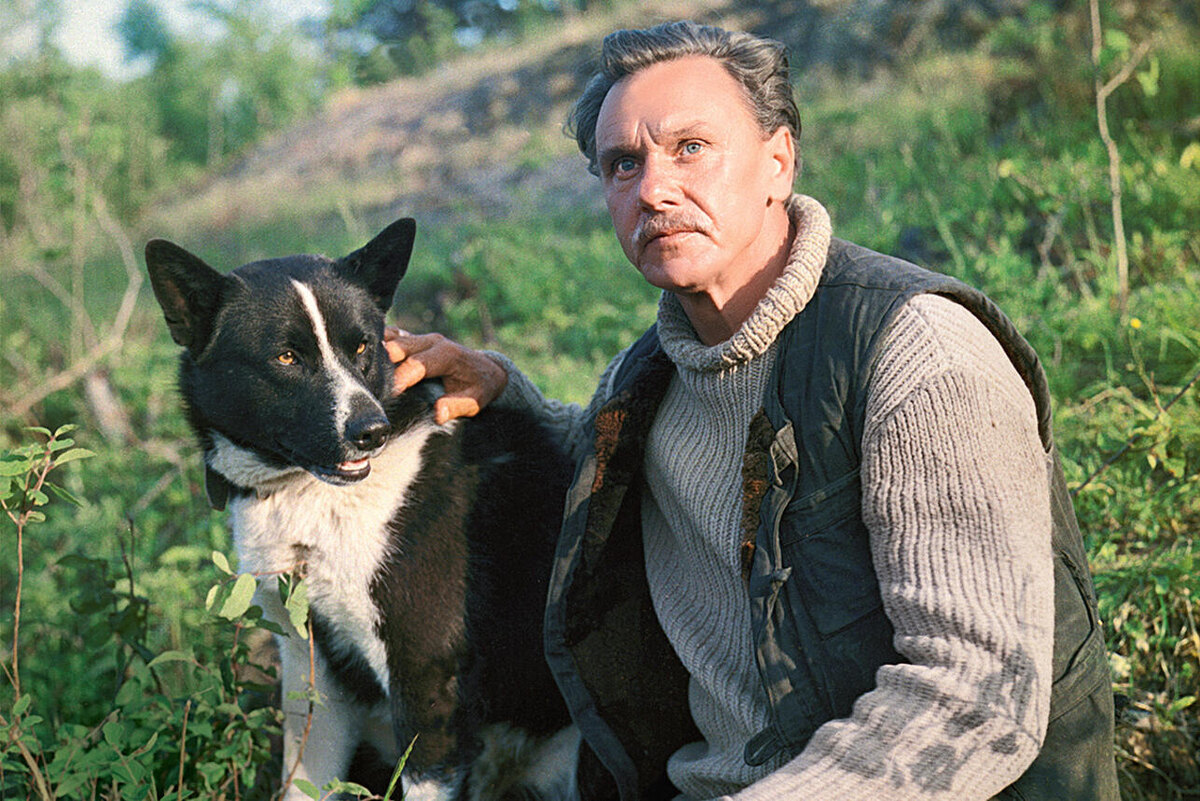 Георгий Юматов с собакой!