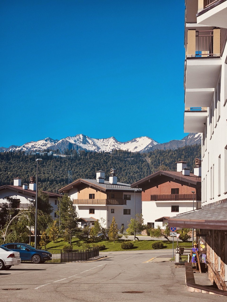 Утро в горах...