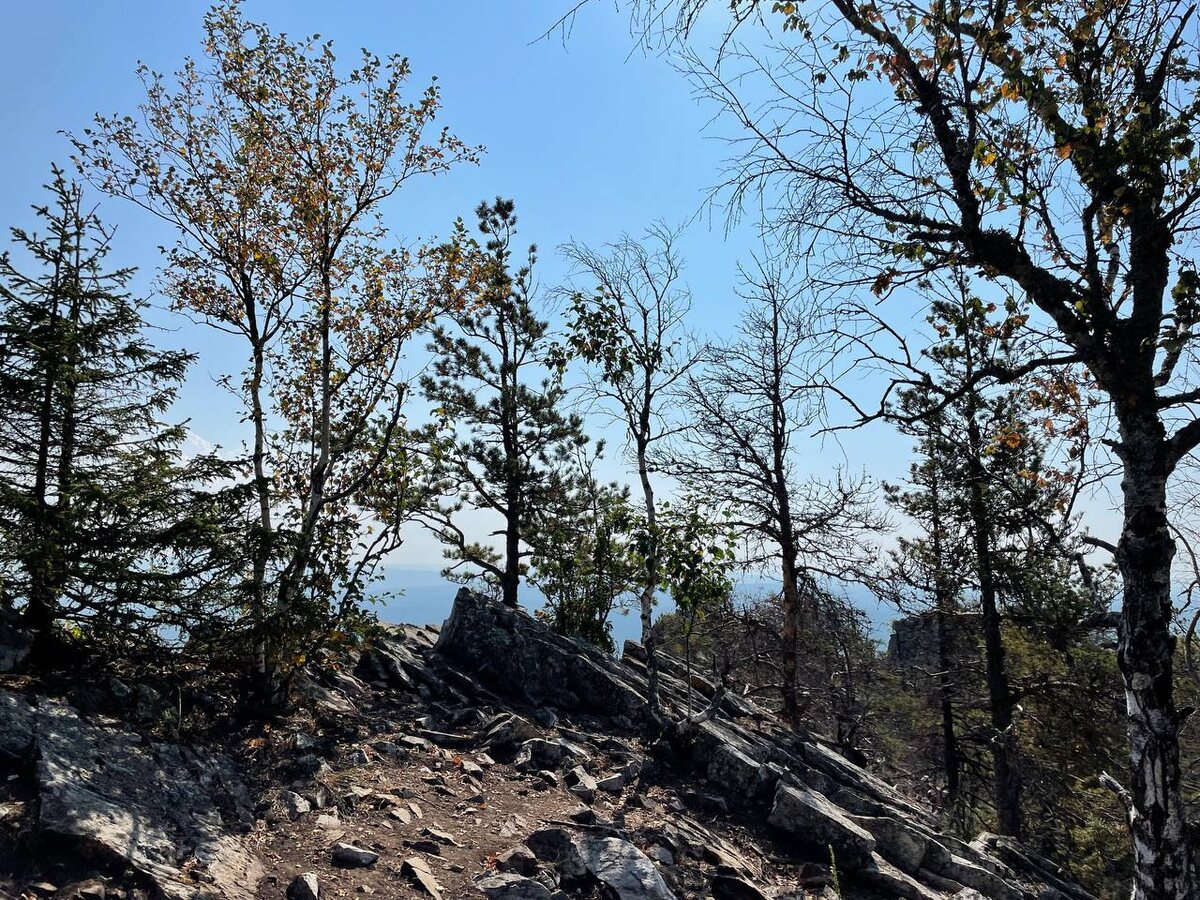 Подъем к пику Уфа.