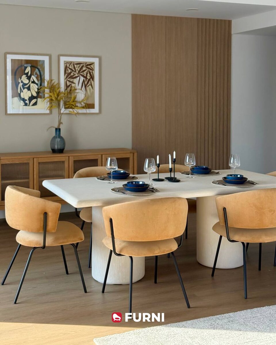 В квартире проведен ремонт и сделана полная меблировка; проект Furni в Дубае