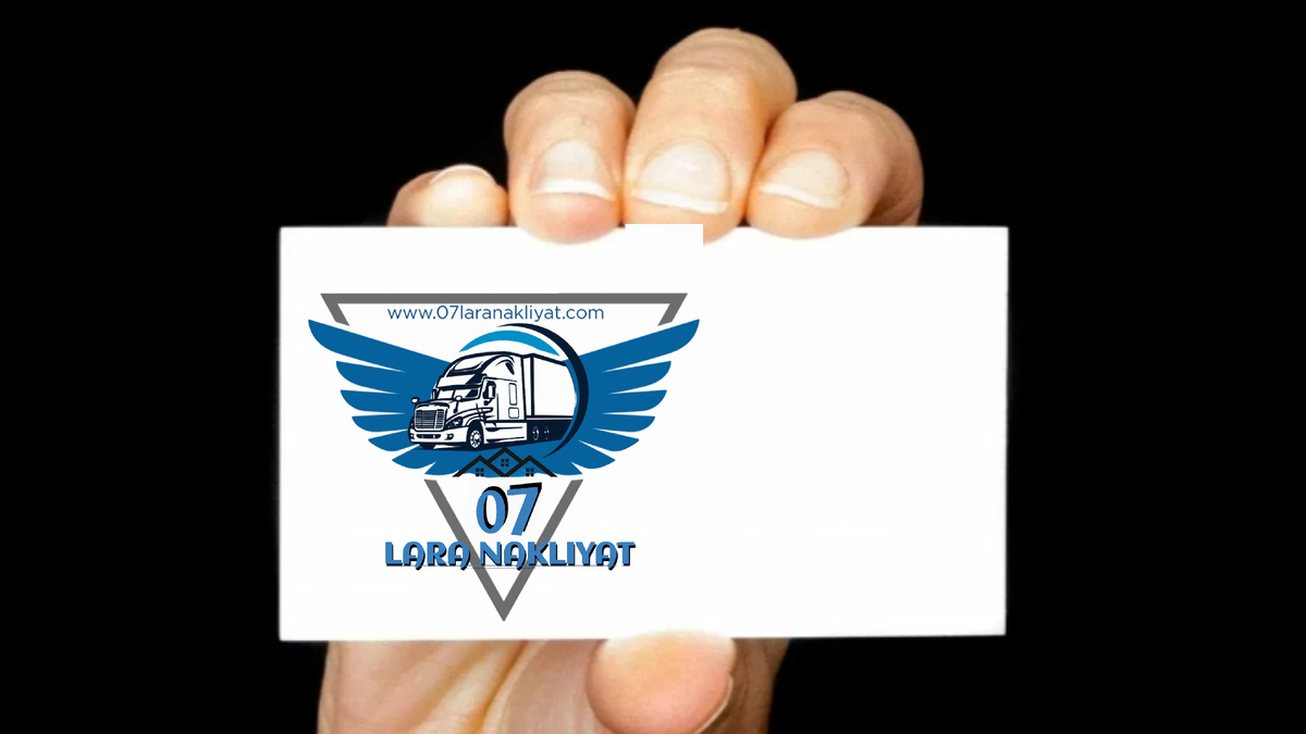 Примерно так выглядит логотип на визитке