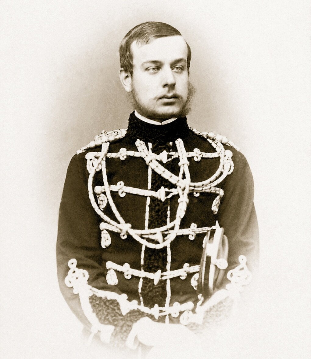 Поручик Л-гв Гродненского гусарского полка М.Д.Скобелев 1864 г.