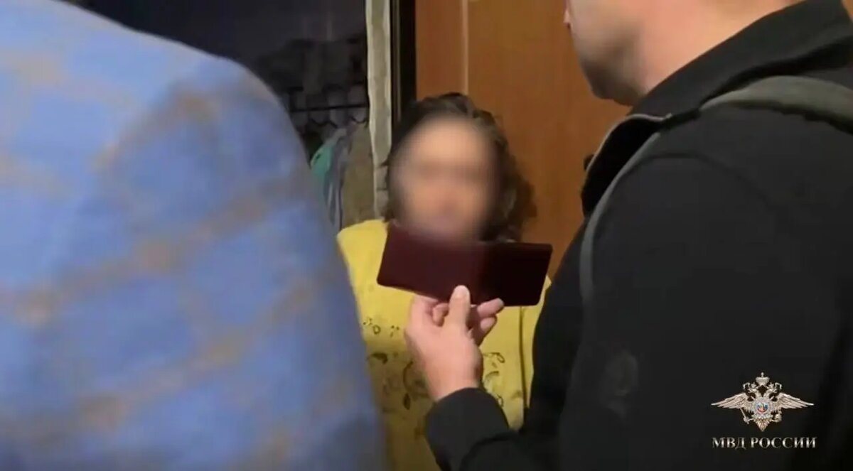    Фото: скриншот видео из телеграм-канала официального представителя МВД России Ирины Волк