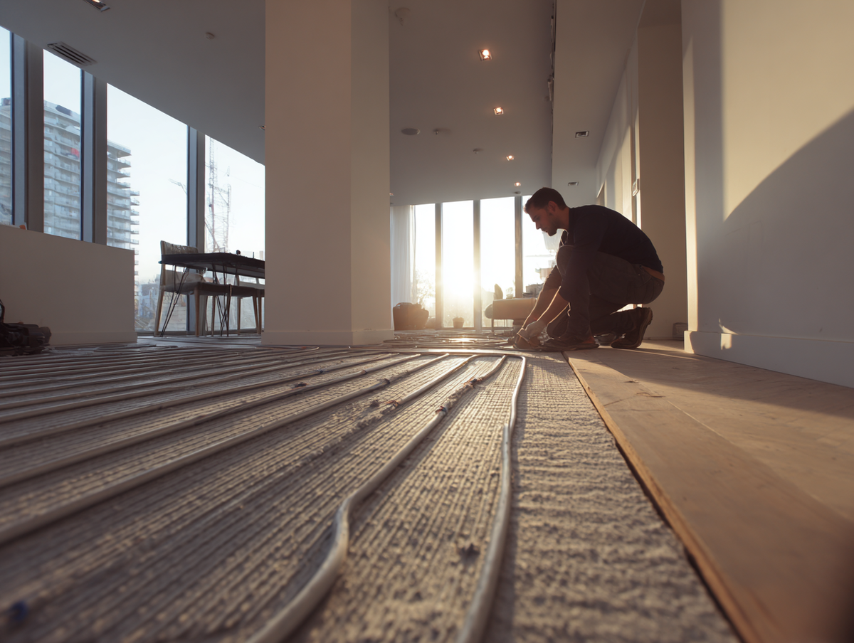    Теплый пол в новостройке: как создать райский комфорт и сэкономить на отоплении Антон