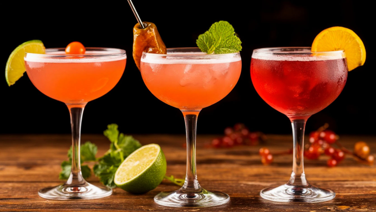 3 коктейля с вином, которые готовятся за 5 минут – вкусно, просто и эффектно! 🍷✨
