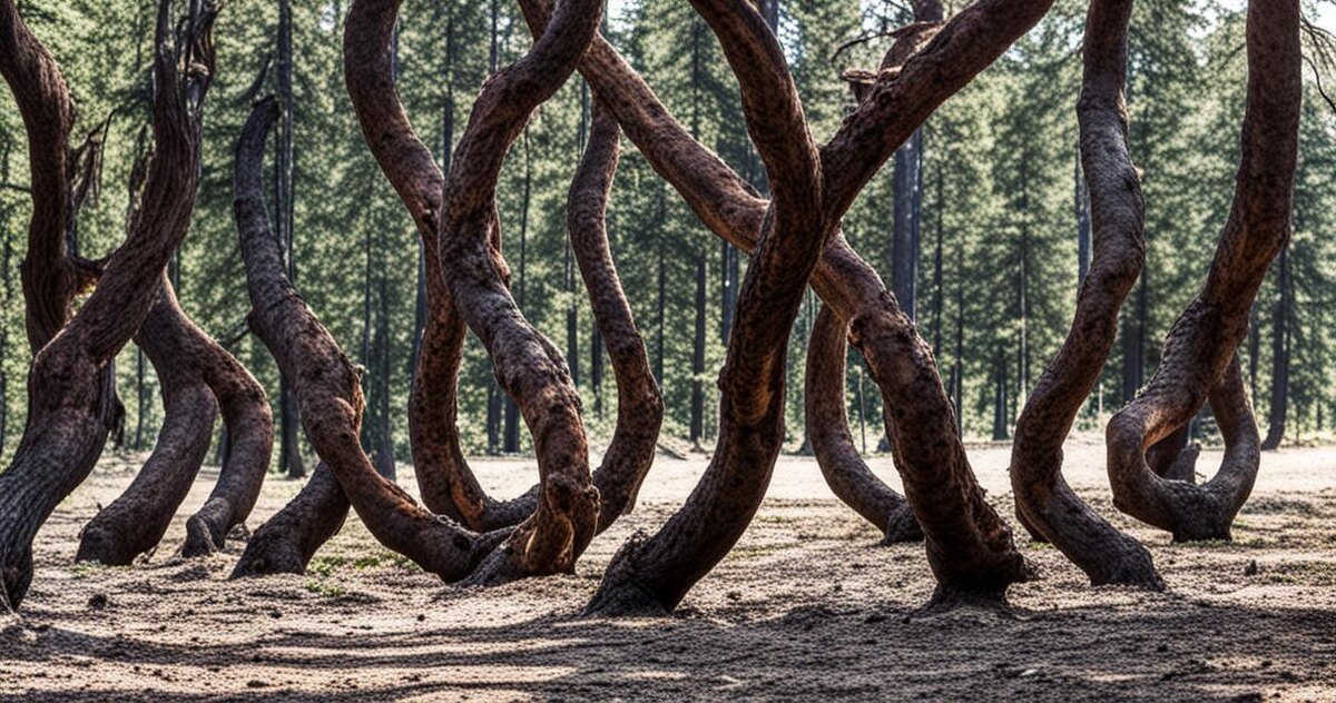 Танцующий лес на Куршской косе