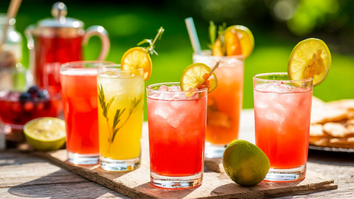7 летних коктейлей для вечеринки на природе — освежаемся со вкусом! 🍹🌞