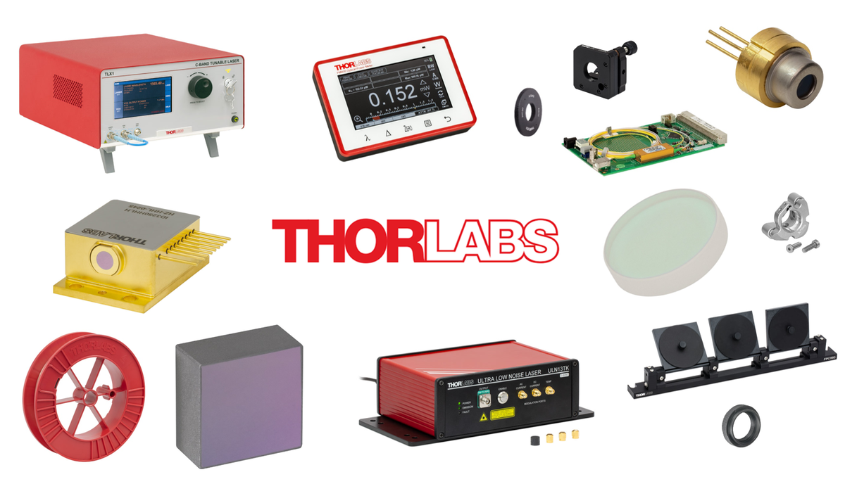 Возобновление поставок оптических и фотонных компонентов Thorlabs