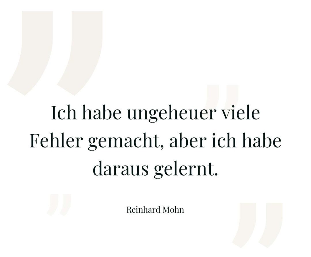 Не ошибается только тот, кто ничего не делает, а кто не ошибается, тот не учится.