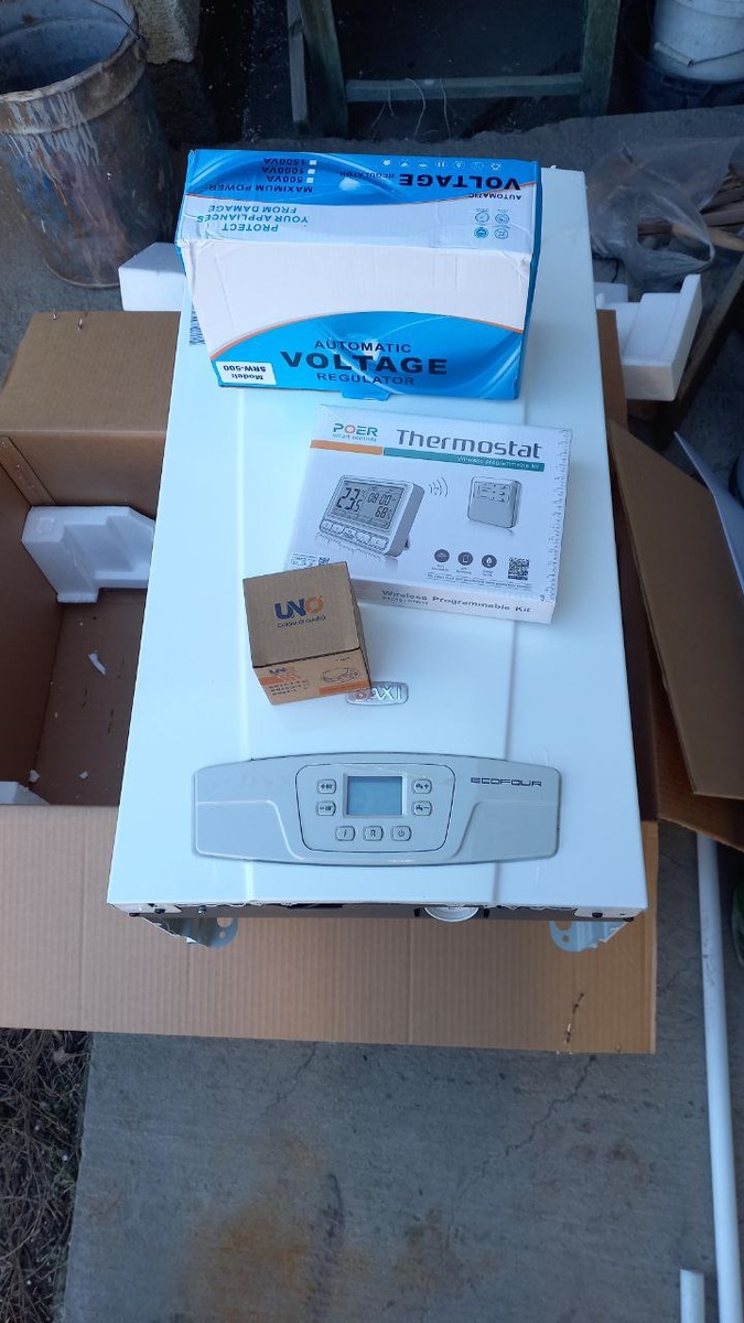 Стандартные допы для любого котла: стабилизатор, термостат, газовый фильтр