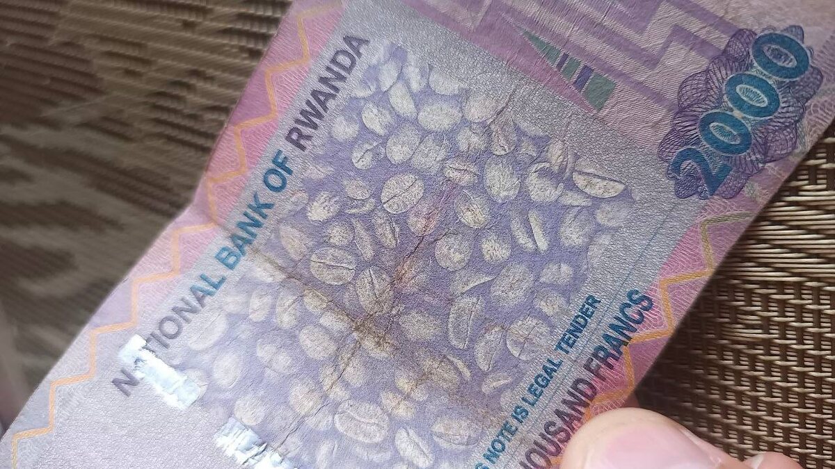 Кофе настолько важно для Руанды, что зерно изображают на национальных денежных банкнотах