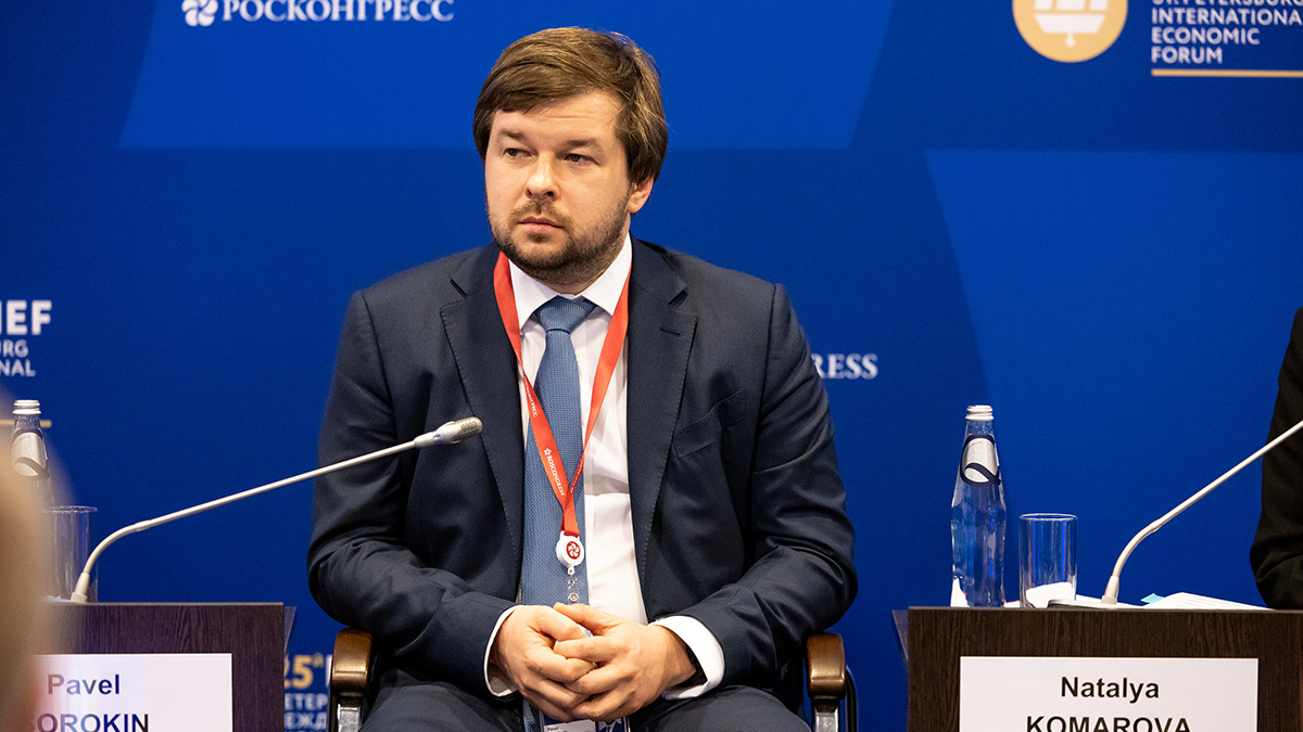 Павел Сорокин на ПМЭФ