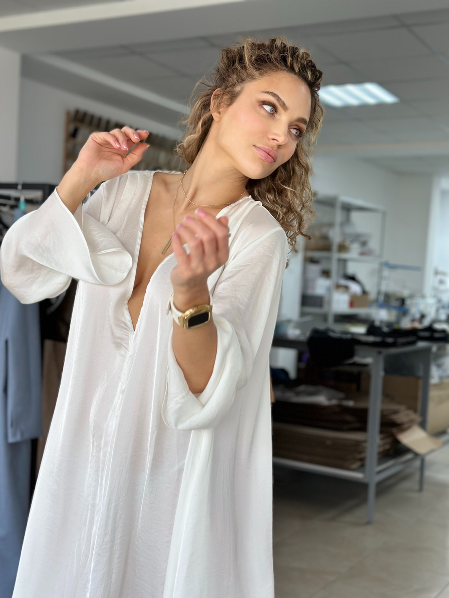 Платье-вуаль от MANIERE