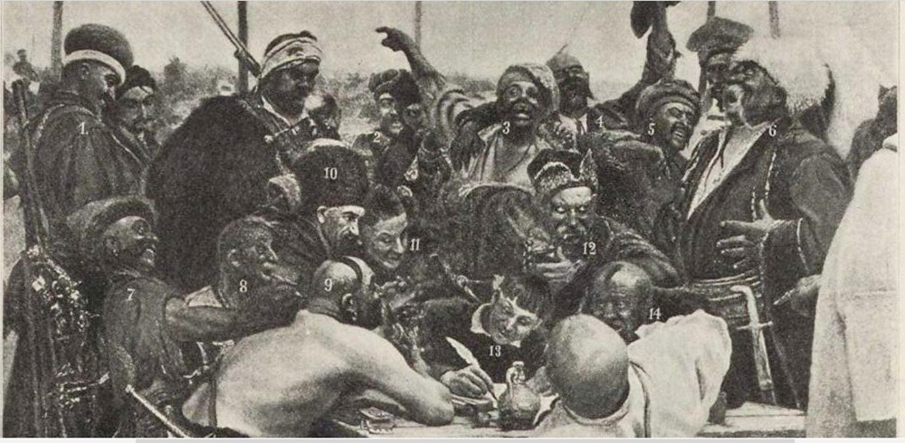 Репин «Запорожцы»