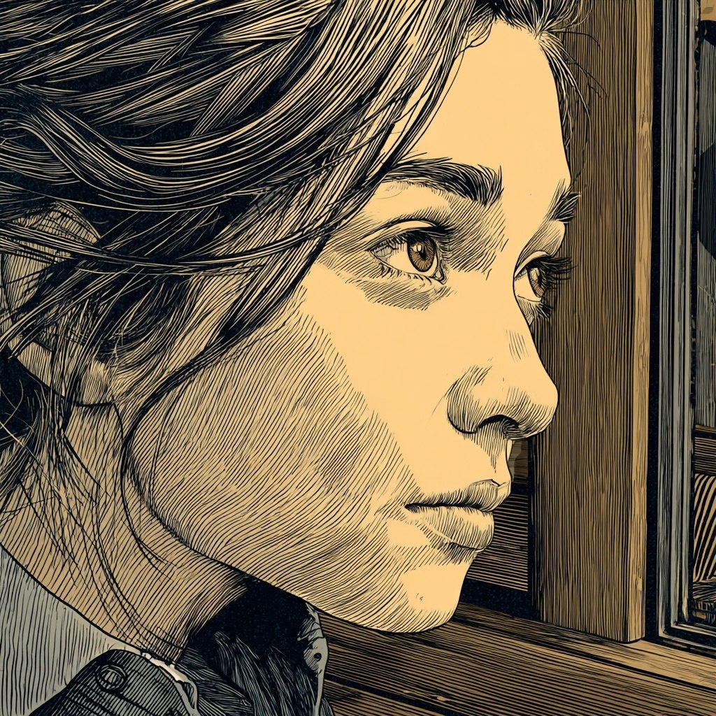 Опустошение. Моя иллюстрация с помощью нейросетей