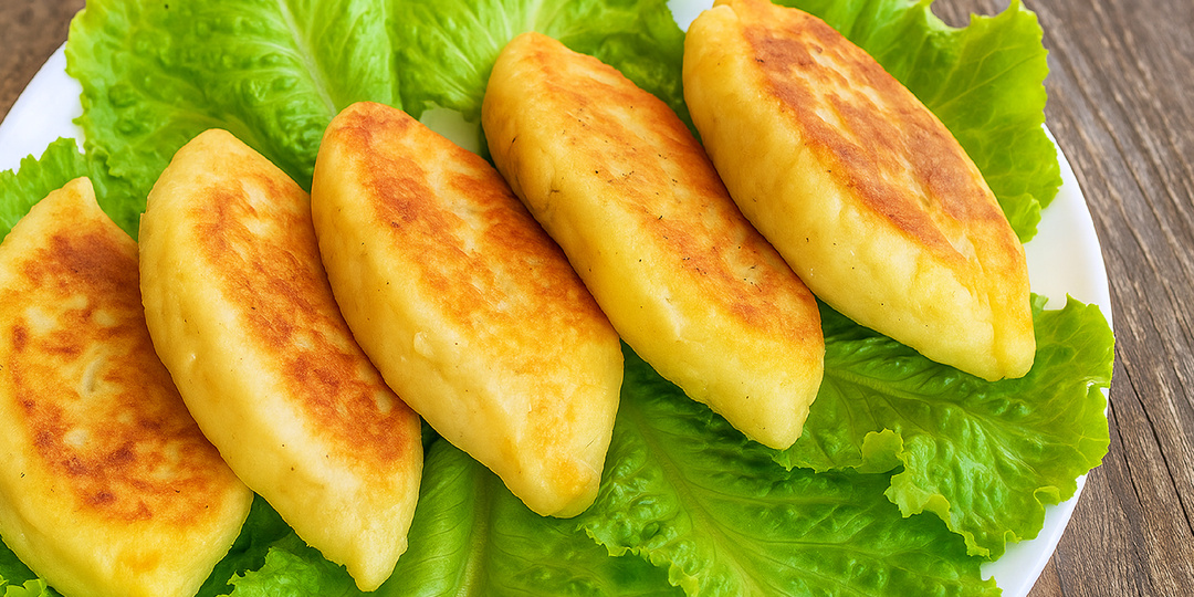 Быстрые картофельные пирожки с двумя вкусными начинками!