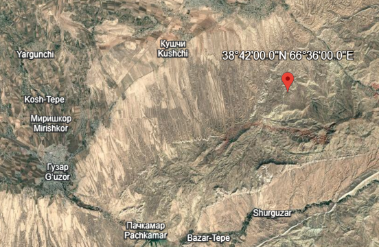 Скриншот с Google Earth