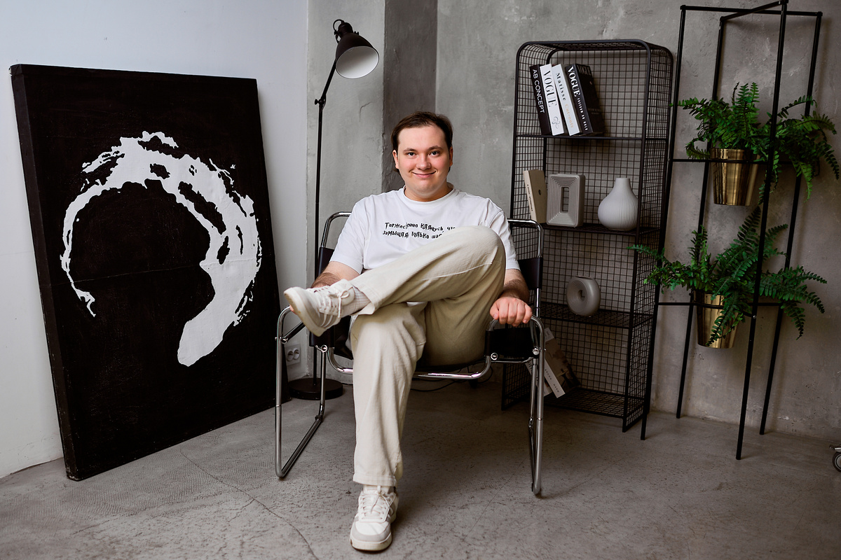 Андрей Удовенко, воспитанник Центра социальной интеграции Дианы Гурцкая