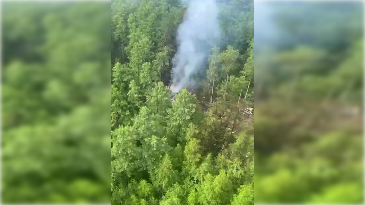 Кадр видео Росавиации