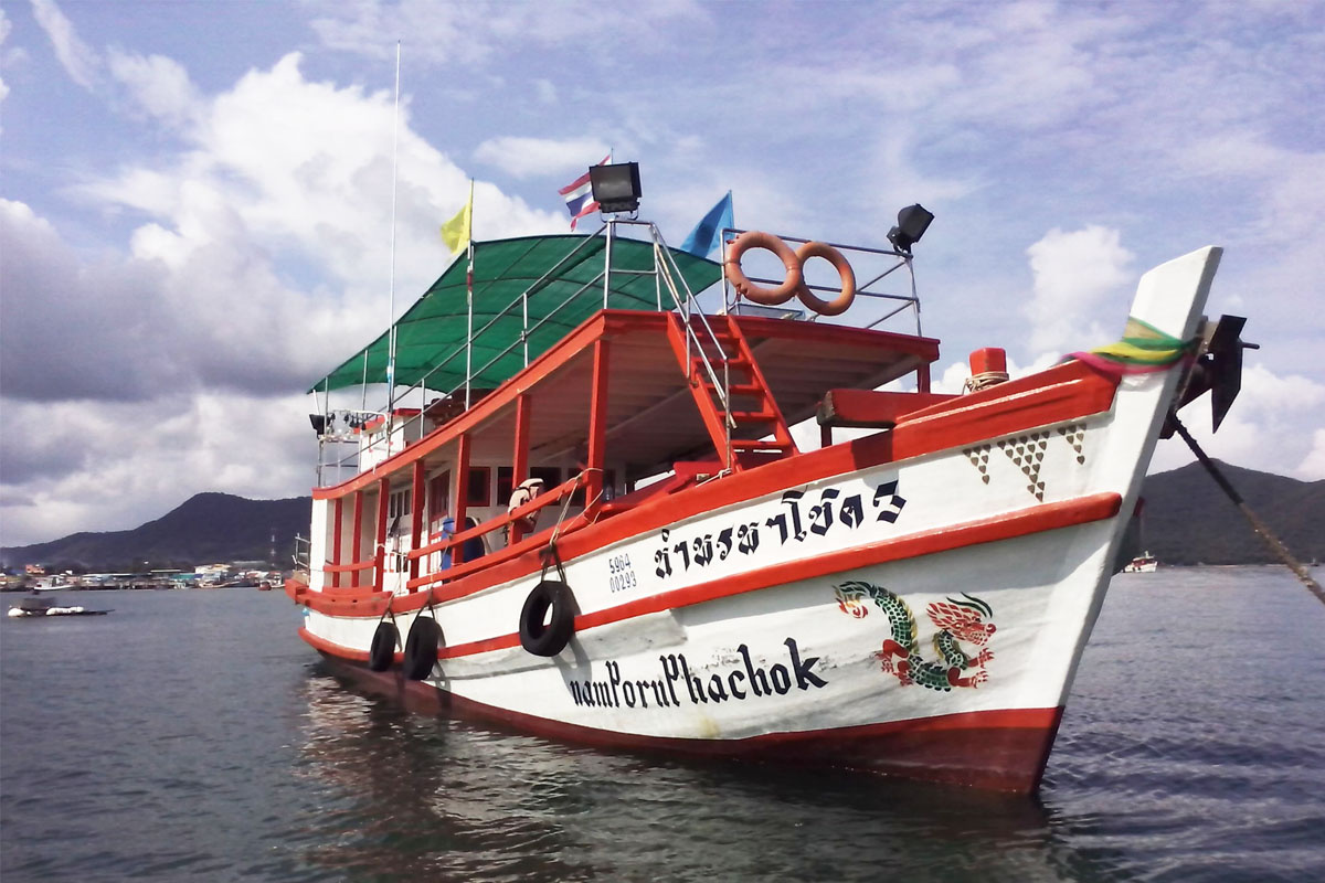 Тайские рыбацкие лодки
