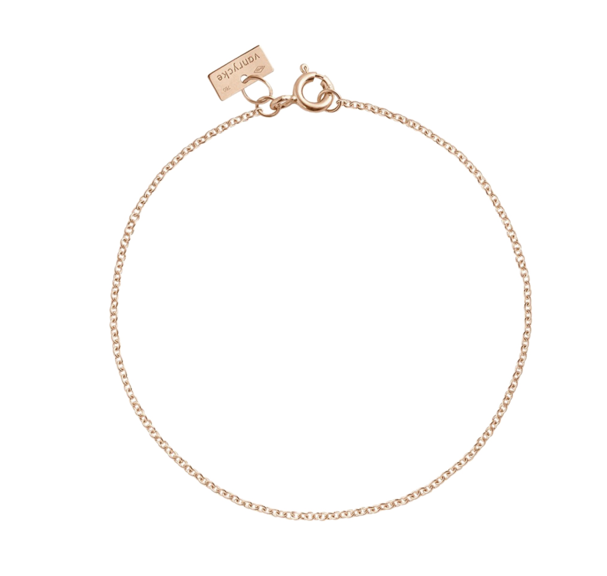 Браслет на ногу Vanrycke Calamity Jane из розового золота