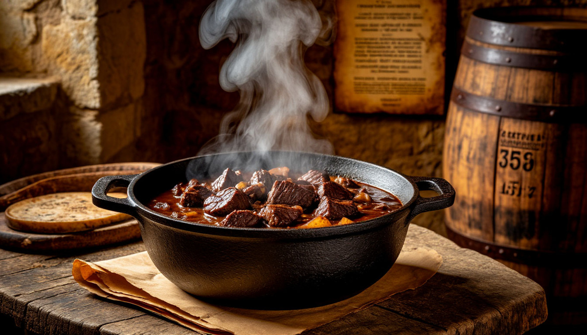 Машина времени из мяса, вина и пяти веков истории