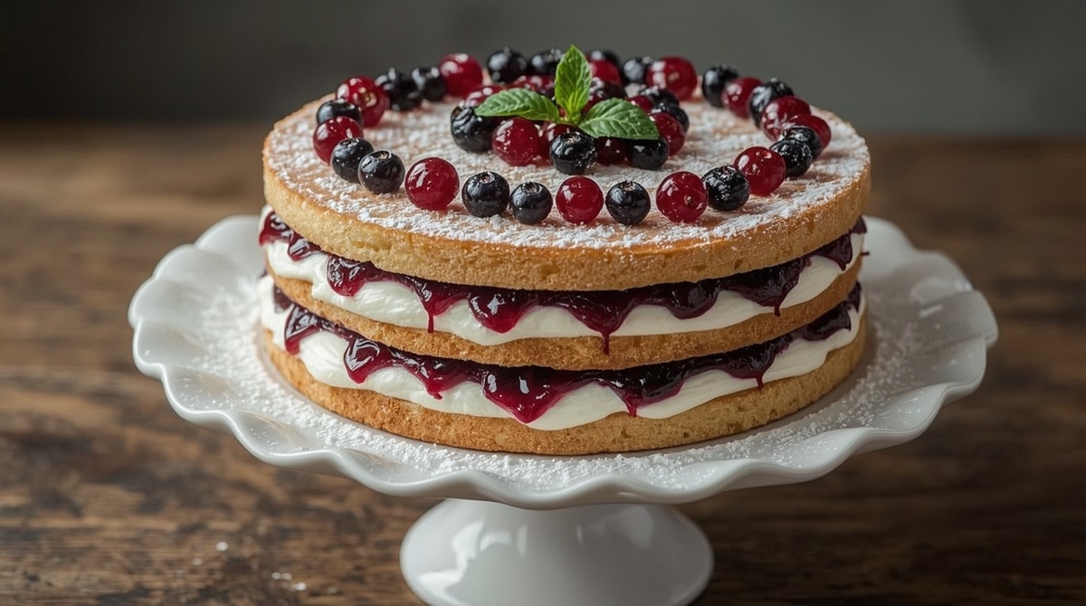 Торт "Смородиновый"