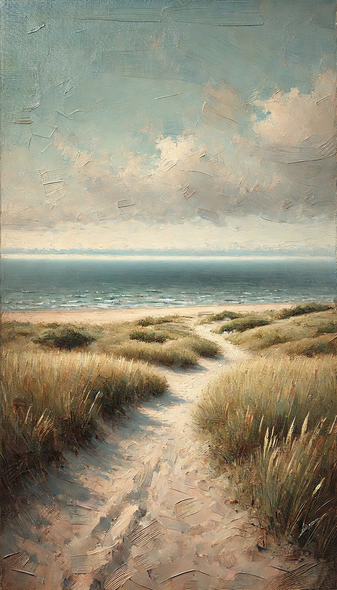 Песчаный путь к морю