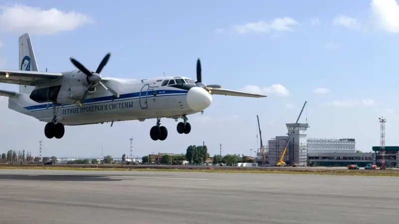 Cамолет Ан-24. Архивное фото