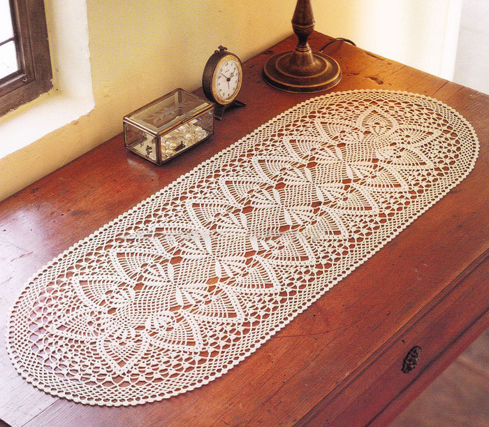 Салфетка - фото из японского журнала, из интернета.