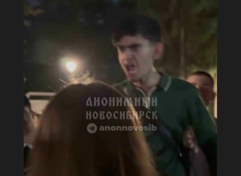 Фото: скриншот видео телеграм-канала "Анонимный Новосибирск"