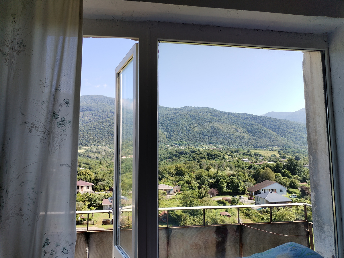 Вид из окна