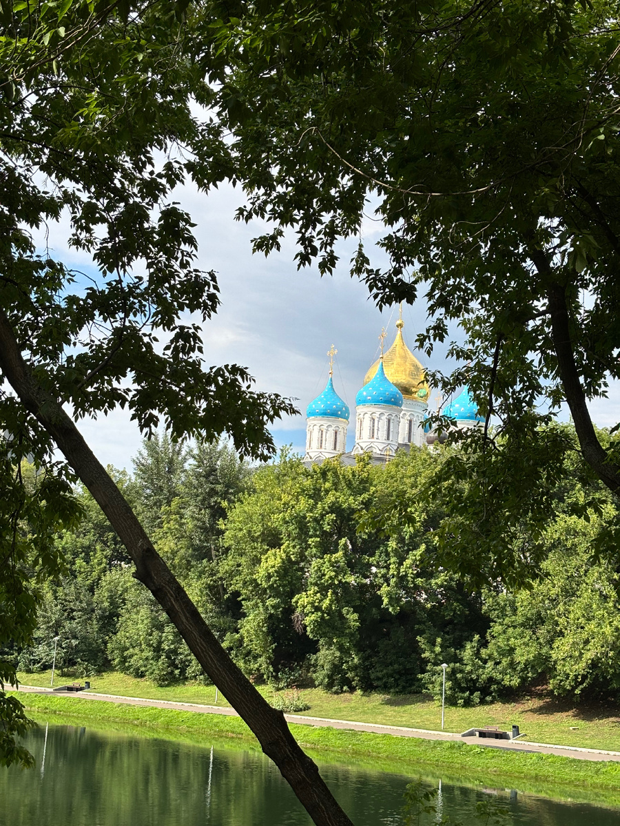 Вид на Спасо-Преображенский Собор со стороны парка