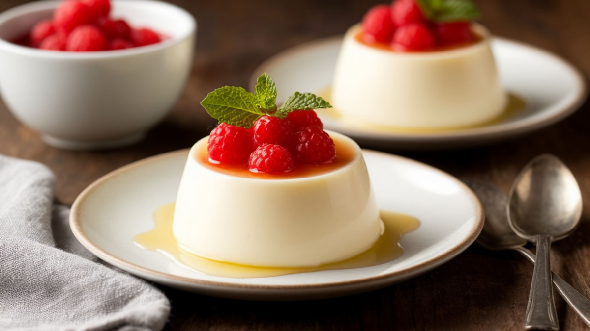 Панна котта с маскарпоне – нежность в каждом ложечке! 🍮🤍