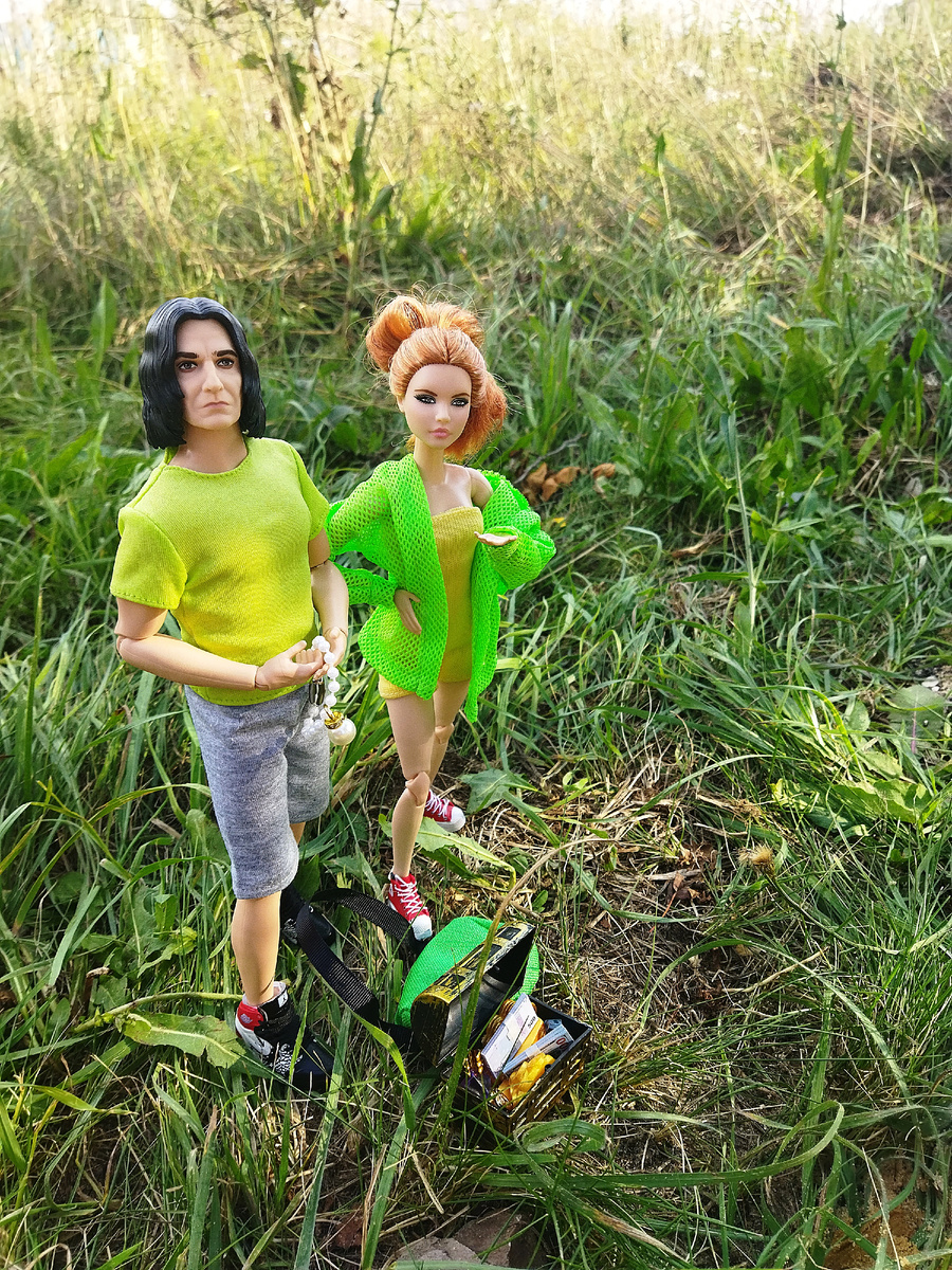 Кен Северус Снегг/Снейп и Барби Looks Андра (Серафина)