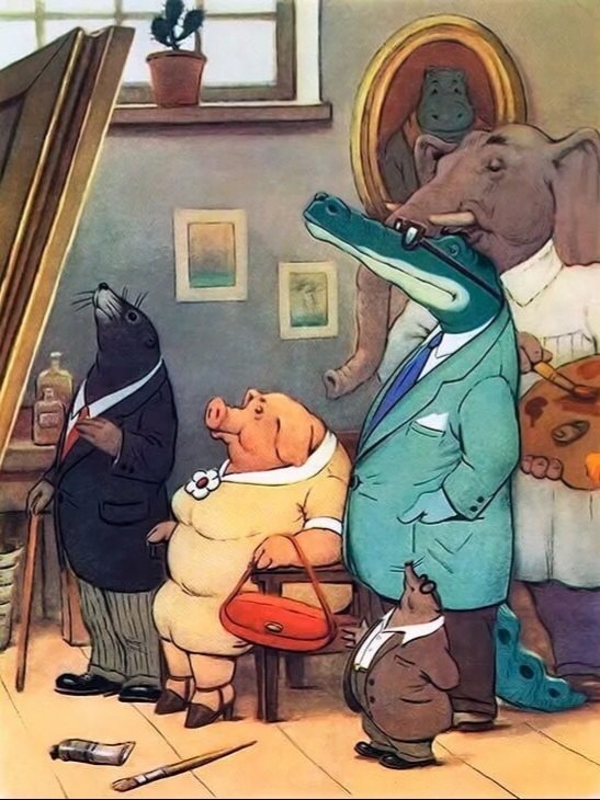 избасни "Слон-Живописец"