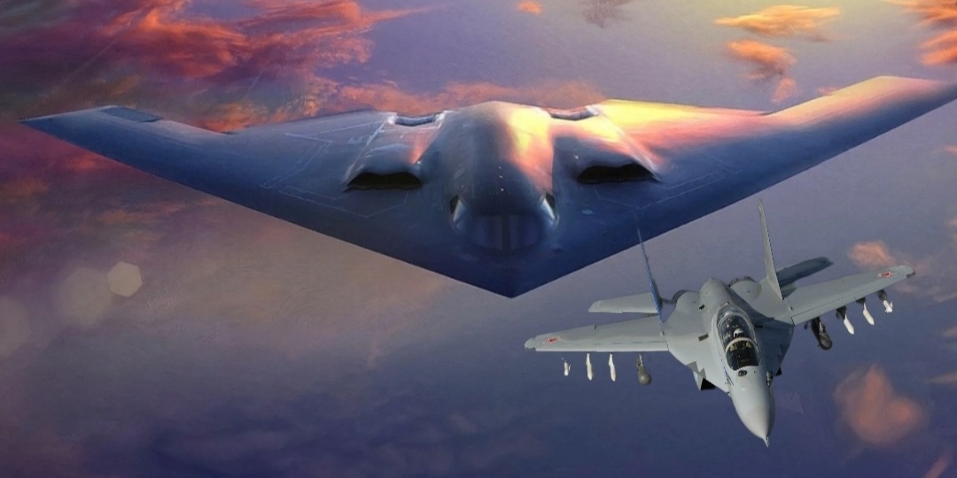 Как "НЛО" американский стелс В-2 поломал