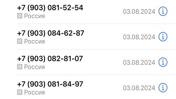 Продолжение с звонками. Отвечать на них, естественно, не нужно