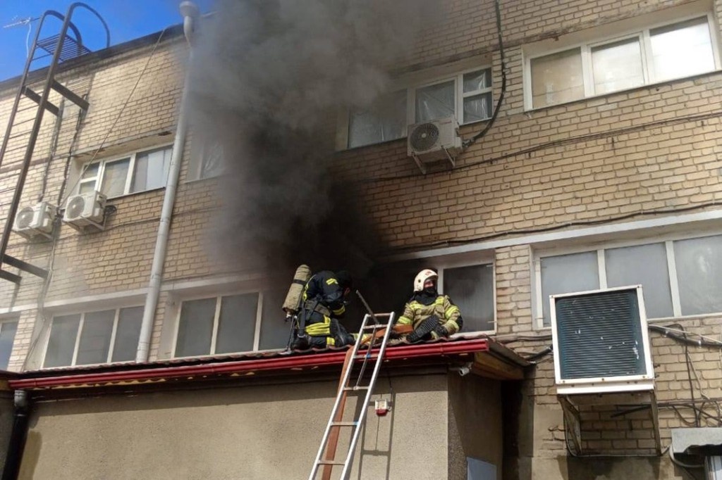    Фото © Telegram / МЧС Ростовской области