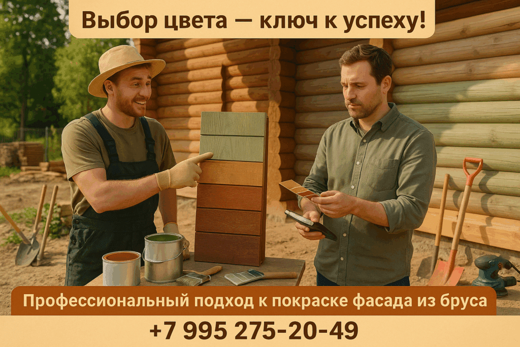    Ремонт и покраска фасада из бруса: цена, этапы, советы genadich