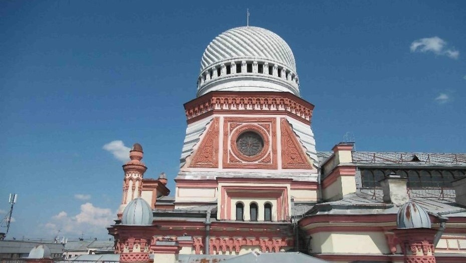    Здание Большой хоральной синагоги на Лермонтовском проспекте в Петербурге. Автор фото: Пресс-служба администрации Петербурга
