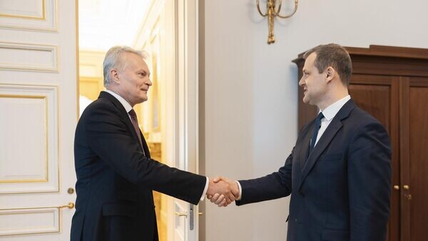    © Photo : Lietuvos Respublikos Prezidento kanceliarija / Eitvydas Kinaitis