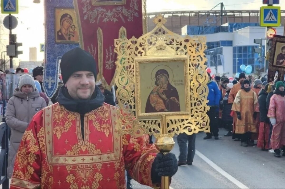    В Ноябрьске пройдет крестный ход в честь Серафима Саровского